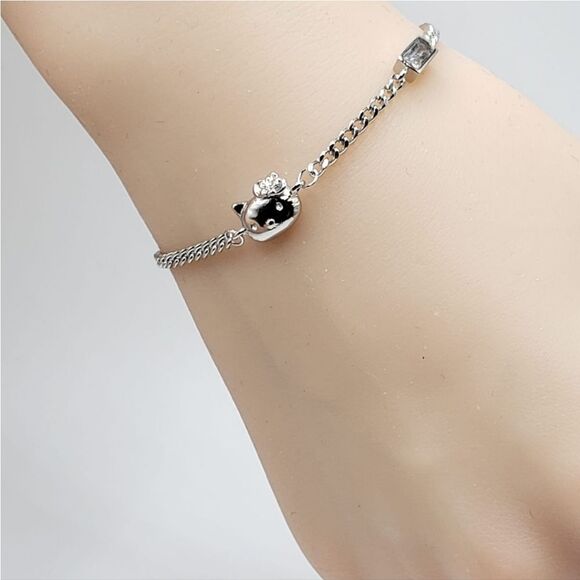 Brand New Hello Kitty Silver Bracelet - Picture 2 of 3
